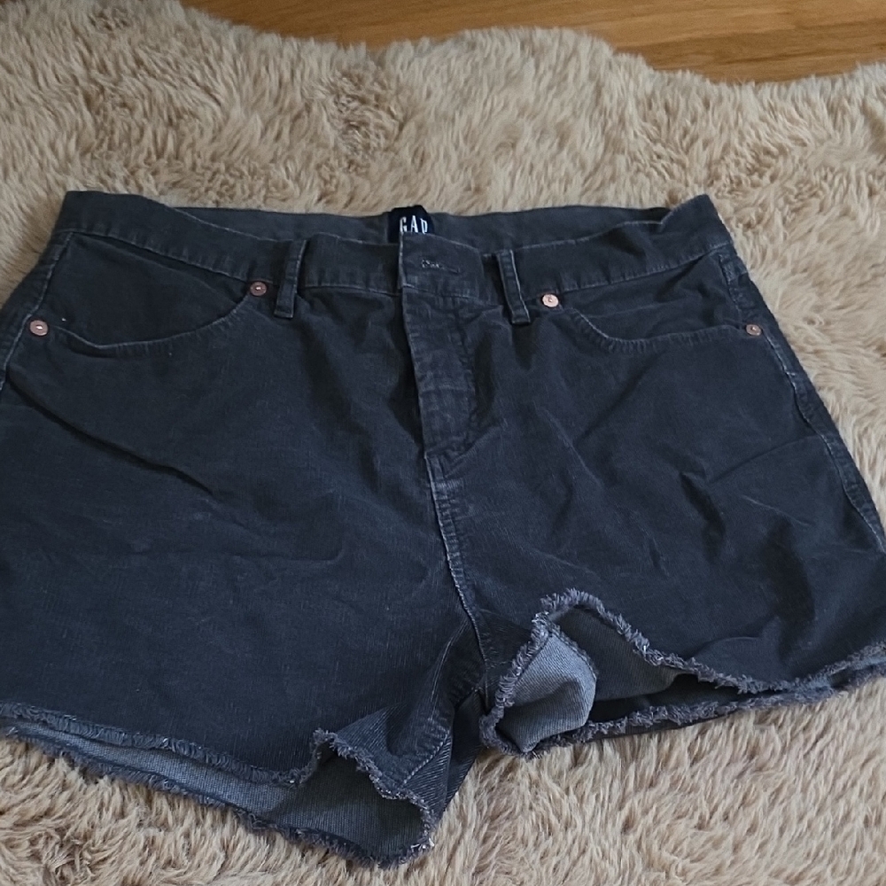 GAP Charcoal Jean Shorts